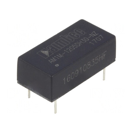 Convertor DC/DC 1W 10.8-13.2V la 5V/-5V | Electronic-mag.ro | Componente Electronice