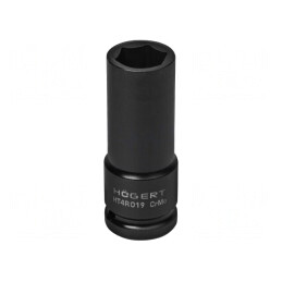 Tubulară Impact 19mm 1/2 Lungă HEX 6 Puncte | Electronic-mag.ro | Componente Electronice