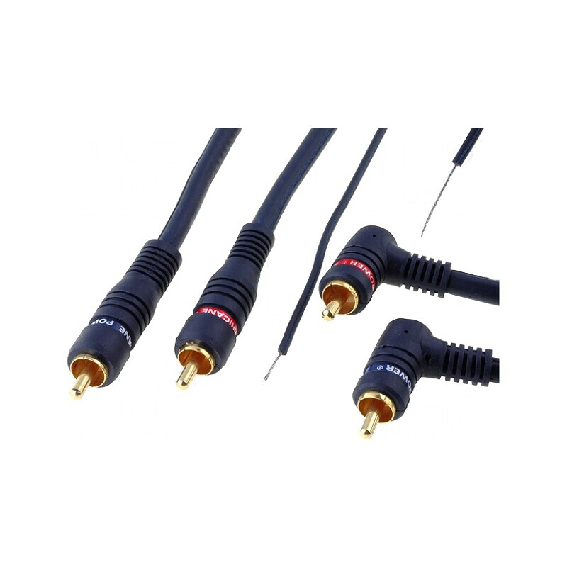 Cablu RCA unghi 2x2 5m bleumarin | Electronic-mag.ro | Componente Electronice Cablu RCA unghi 2x2 5m bleumarin | Electronic-mag.ro | Componente Electronice