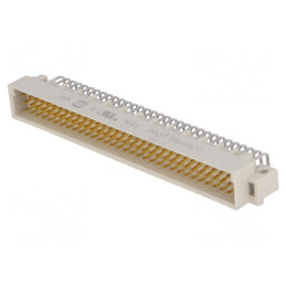 Conector DIN 41612 Tip C Tată 96 PIN 90° THT | Electronic-mag.ro | Componente Electronice
