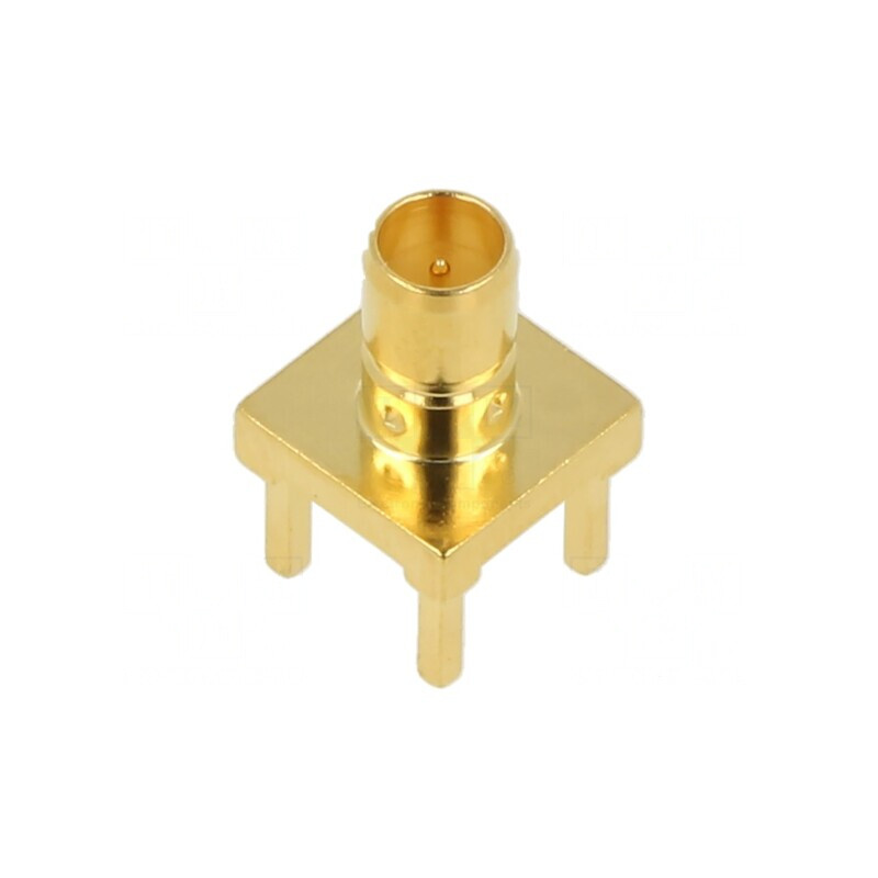 Soclu Mini SMB THT PCB 75Ω Aurit | Electronic-mag.ro | Componente Electronice Soclu Mini SMB THT PCB 75Ω Aurit | Electronic-mag.ro | Componente Electronice