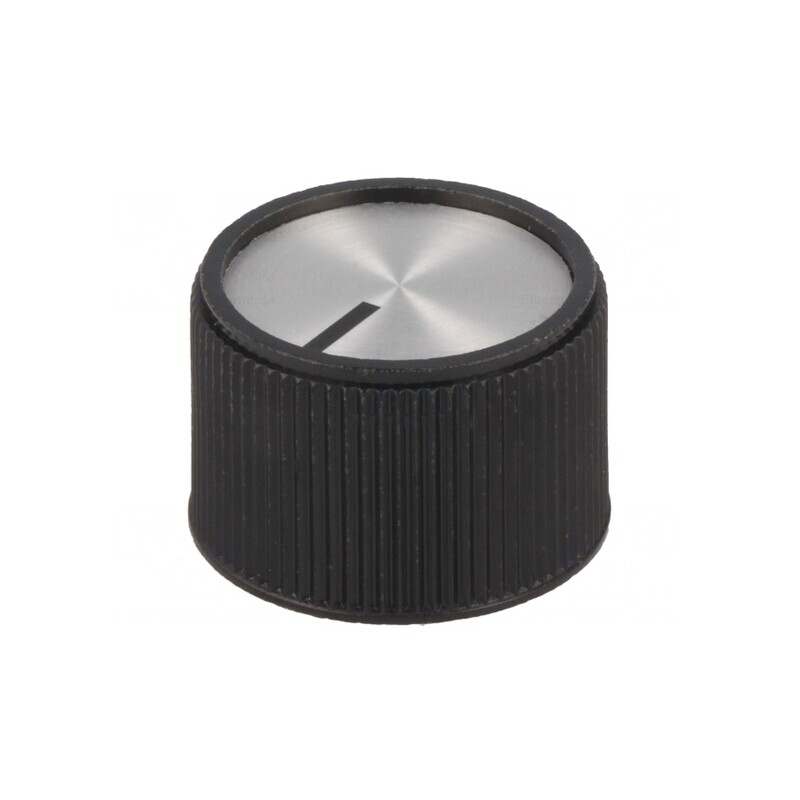 Buton rotativ aluminiu termoplast 6mm | Electronic-mag.ro | Componente Electronice Buton rotativ aluminiu termoplast 6mm | Electronic-mag.ro | Componente Electronice
