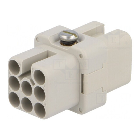 Conector inserturi contact mamă HDC heavy mate D | Electronic-mag.ro | Componente Electronice