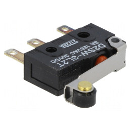 Microîntrerupător SNAP ACTION SPDT 3A 125VAC 30VDC | Electronic-mag.ro | Componente Electronice