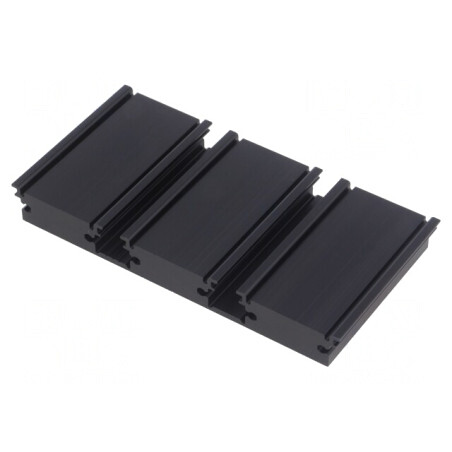 Radiator extrudat negru 50mm TO-218/220/247/264/3 | Electronic-mag.ro | Componente Electronice