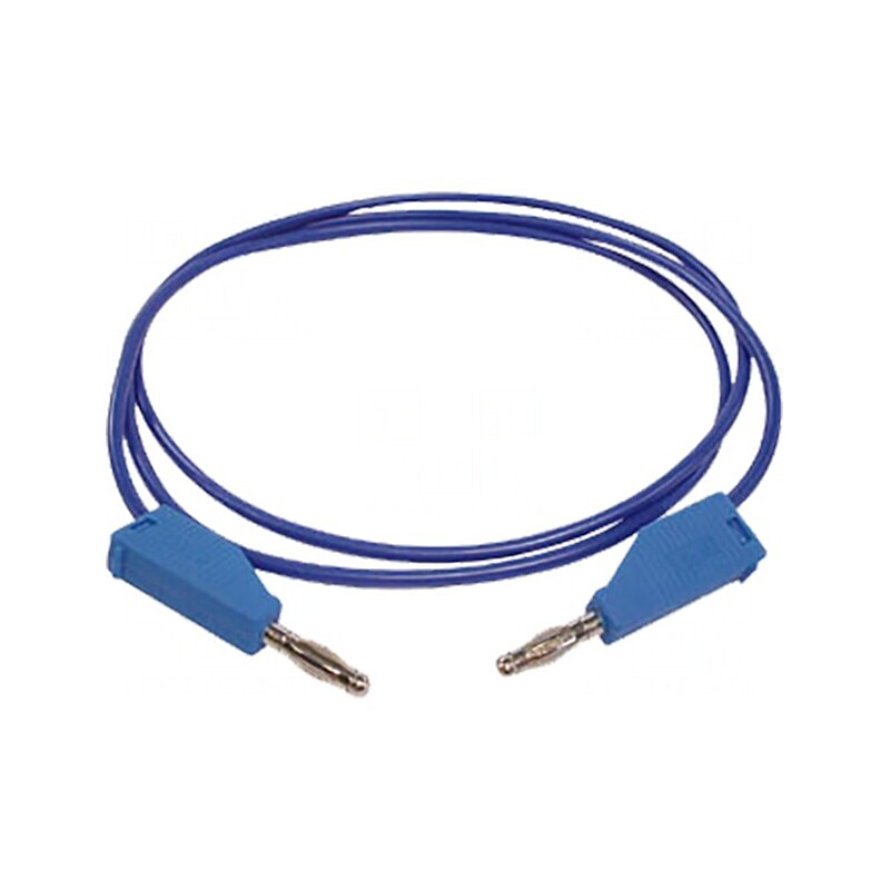 Cablu de măsurare mufă banană 4 mm 30VAC 3A | Electronic-mag.ro | Componente Electronice