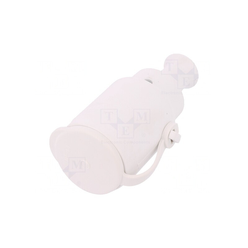 Conector Alimentare AC 250V 16A Alb IP44 | Electronic-mag.ro | Componente Electronice Conector Alimentare AC 250V 16A Alb IP44 | Electronic-mag.ro | Componente Electronice