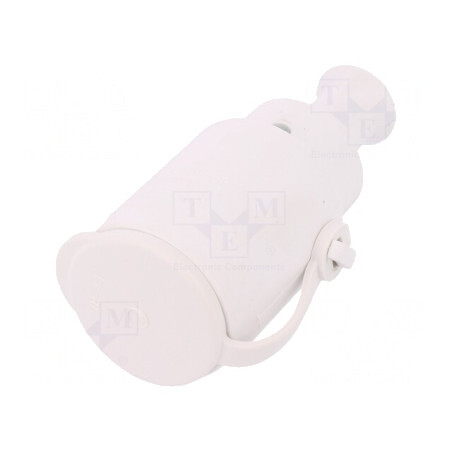Conector Alimentare AC 250V 16A Alb IP44 | Electronic-mag.ro | Componente Electronice