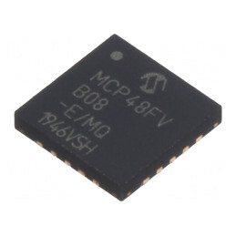Convertor D/A 8bit 8 Canale VQFN20 2.7-5.5V | Electronic-mag.ro | Componente Electronice