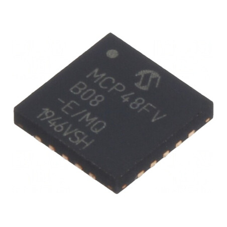 Convertor D/A 8bit 8 Canale VQFN20 2.7-5.5V | Electronic-mag.ro | Componente Electronice