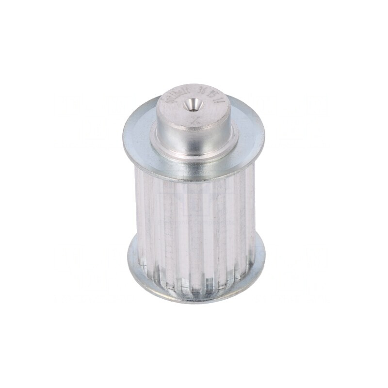 Roată de curea T5 25mm aluminiu | Electronic-mag.ro | Componente Electronice