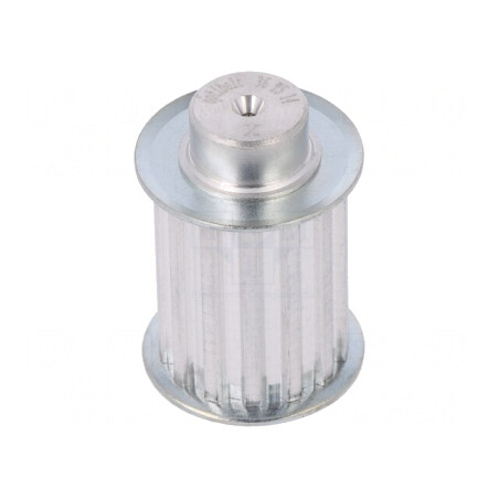 Roată de curea T5 25mm aluminiu | Electronic-mag.ro | Componente Electronice
