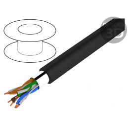 Cablu Ethernet Industrial Exterior Cat 5e 24AWG | Electronic-mag.ro | Componente Electronice