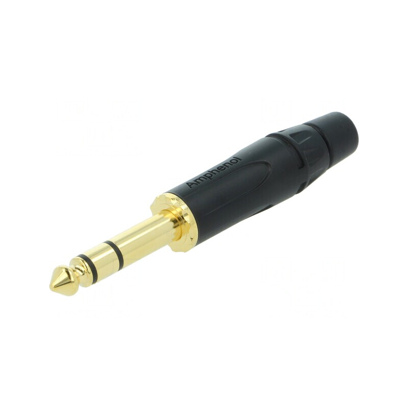 Mufă Jack 6,3mm Tată Stereo 3 Piste Drept pe Cablu | Electronic-mag.ro | Componente Electronice
