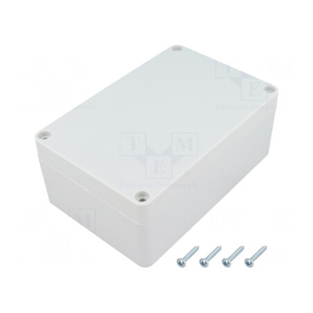 Carcasă universală ABS gri IP65 90x135x55 mm | Electronic-mag.ro | Componente Electronice
