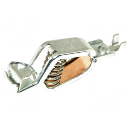 Bornă crocodil 50A 27mm cositorit | Electronic-mag.ro | Componente Electronice