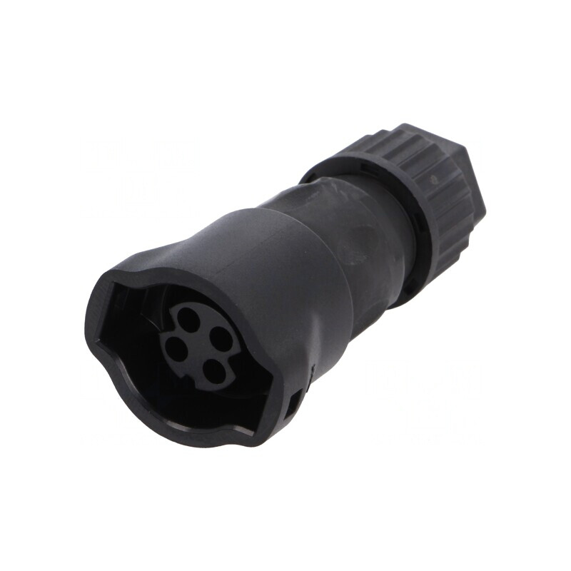 Conector Circular Mufă Mamă 4 Pin Fără Contacte Push-Pull | Electronic-mag.ro | Componente Electronice