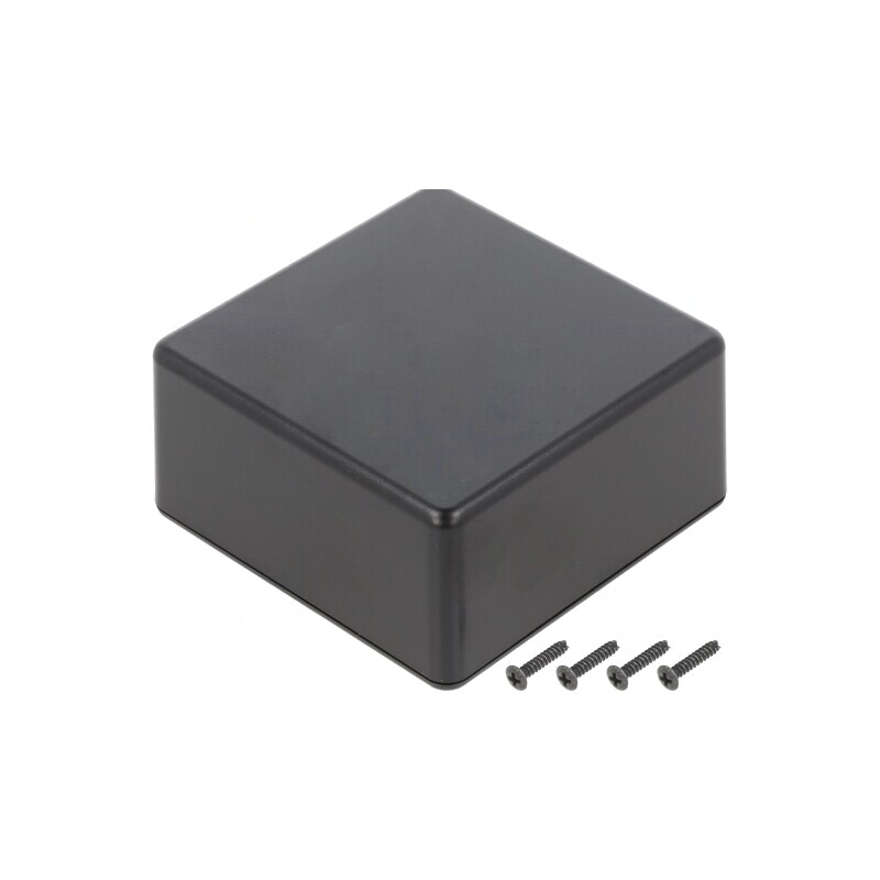 Carcasă Universală 80x80x40mm ABS Neagră IP40 | Electronic-mag.ro | Componente Electronice Carcasă Universală 80x80x40mm ABS Neagră IP40 | Electronic-mag.ro | Componente Electronice