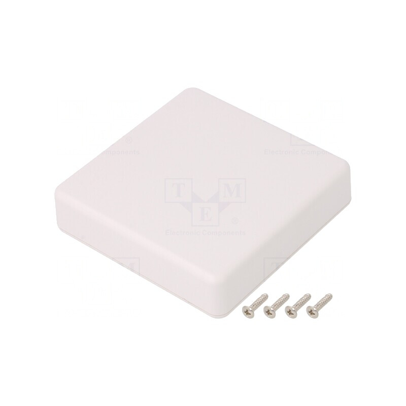 Carcasă Universală ABS Albă 80x80x20mm IP40 | Electronic-mag.ro | Componente Electronice