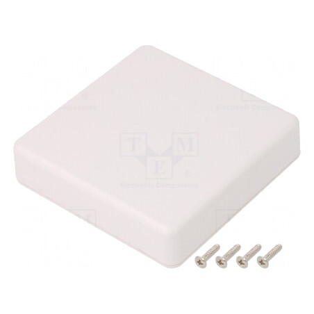Carcasă Universală ABS Albă 80x80x20mm IP40 | Electronic-mag.ro | Componente Electronice