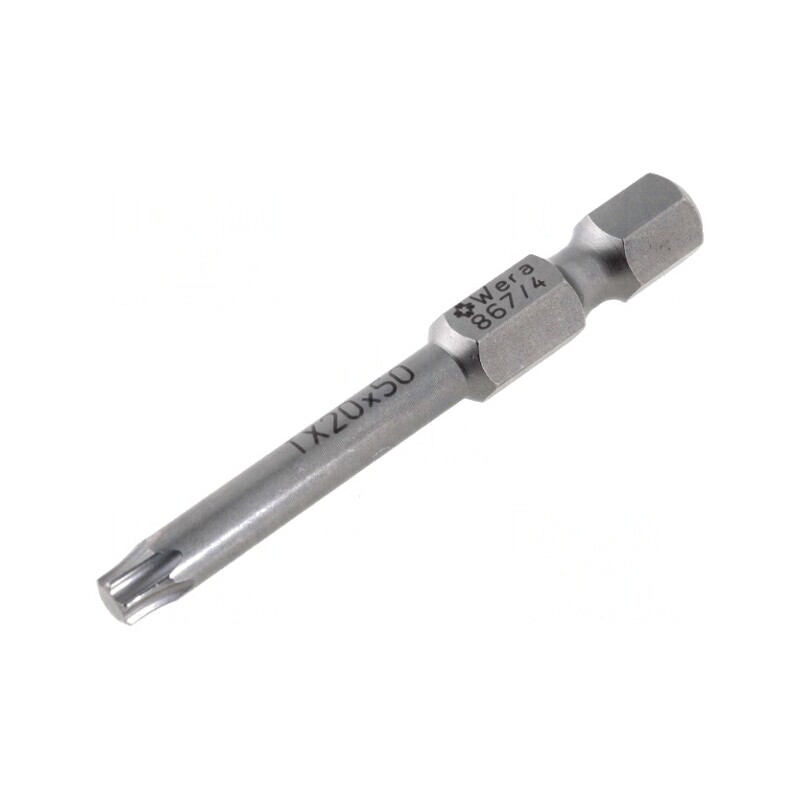 Capăt Șurubelniță Torx TX20 50mm | Electronic-mag.ro | Componente Electronice