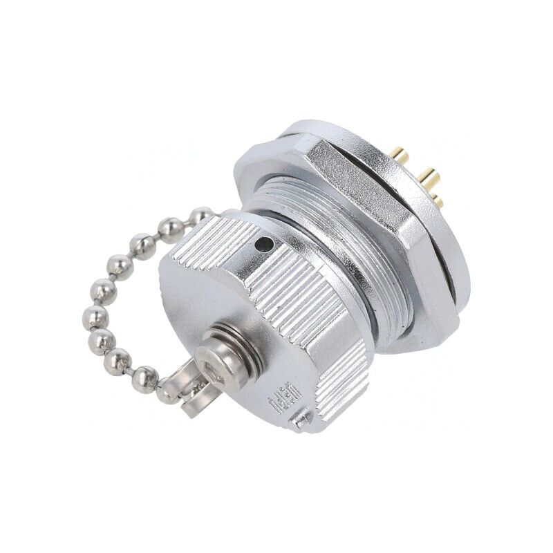 Soclu WY16 4 PIN IP67 15A 500V Aurit | Electronic-mag.ro | Componente Electronice