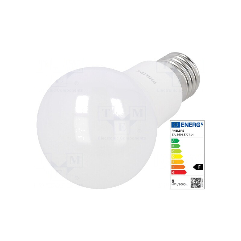 Lampă LED E27 7.5W Alb Cald 3000K | Electronic-mag.ro | Componente Electronice