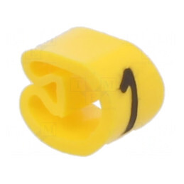 Markere Marcaj PVC Galben 2.5-5mm | Electronic-mag.ro | Componente Electronice
