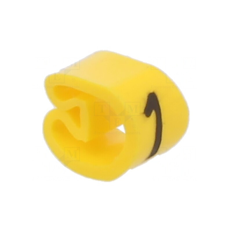 Markere Marcaj PVC Galben 2.5-5mm | Electronic-mag.ro | Componente Electronice