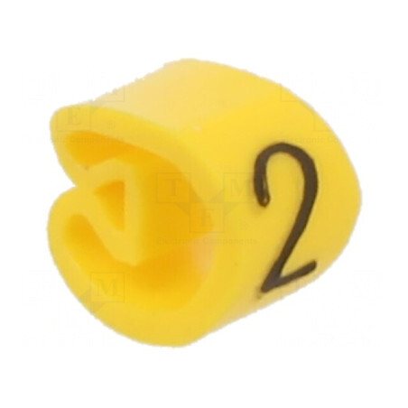 Markere Marcaj PVC Galben 2-5mm | Electronic-mag.ro | Componente Electronice