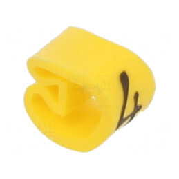 Markere PVC Galben 2,5-5mm 4 Bucăți | Electronic-mag.ro | Componente Electronice