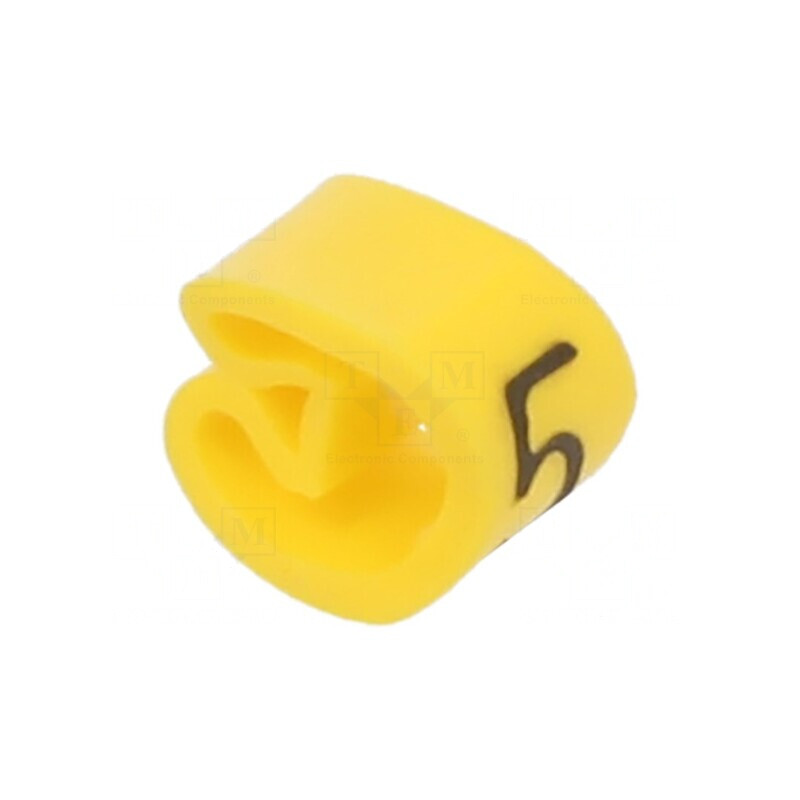 Markere Marcaj Galbene 2.5-5mm PVC | Electronic-mag.ro | Componente Electronice