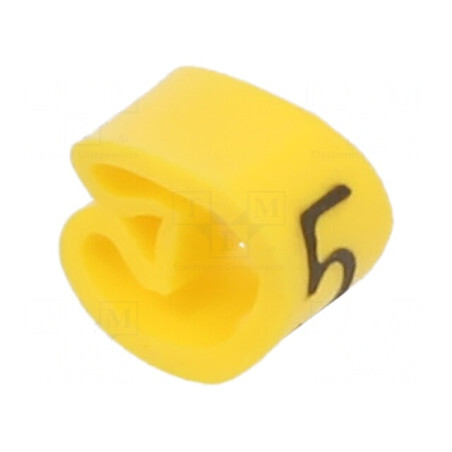 Markere Marcaj Galbene 2.5-5mm PVC | Electronic-mag.ro | Componente Electronice