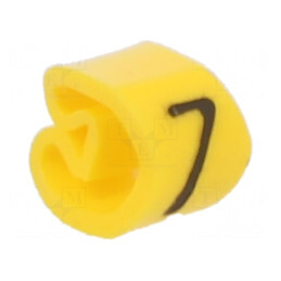 Markere Marcaj PVC Galbene 2,5-5mm | Electronic-mag.ro | Componente Electronice