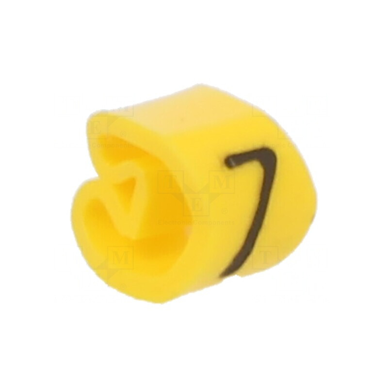 Markere Marcaj PVC Galbene 2,5-5mm | Electronic-mag.ro | Componente Electronice