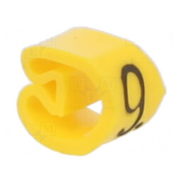 Markere Marcaj Galben PVC 2.5-5mm | Electronic-mag.ro | Componente Electronice