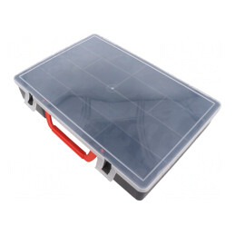 Container cu partiții polipropilenă 305x220x50mm | Electronic-mag.ro | Componente Electronice