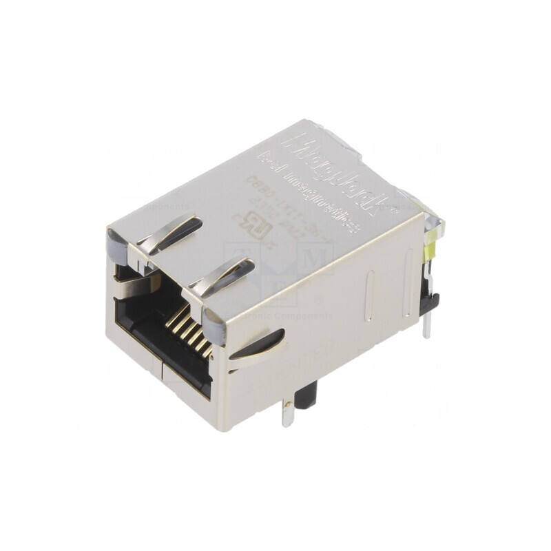 Soclu RJ45 ecranat cu LED 8p8c THT | Electronic-mag.ro | Componente Electronice Soclu RJ45 ecranat cu LED 8p8c THT | Electronic-mag.ro | Componente Electronice