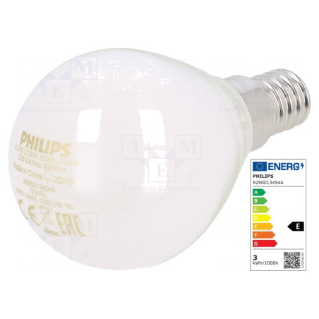 Lampă LED E14 2.2W 2700K Alb Cald | Electronic-mag.ro | Componente Electronice