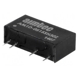 Convertor DC/DC 1W 5V la 15V 70mA SIP7 | Electronic-mag.ro | Componente Electronice