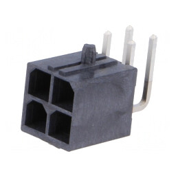Conector Mega-Fit 4 pini 23A THT | Electronic-mag.ro | Componente Electronice