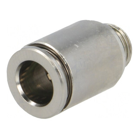 Racord Push-In Alamă Nichelată 20bar 150°C | Electronic-mag.ro | Componente Electronice