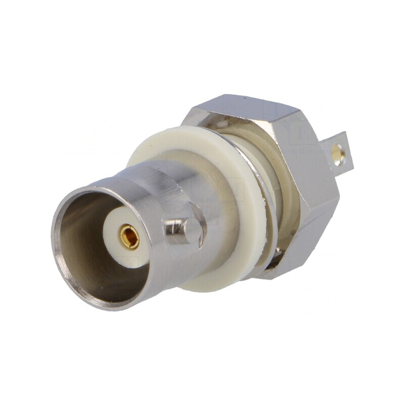 Soclu BNC Mamă 50Ω pentru Panou ABS | Electronic-mag.ro | Componente Electronice