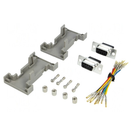 Adaptor D-Sub 9Pin Mamă - Mamă | Electronic-mag.ro | Componente Electronice