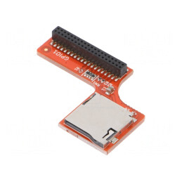 Adaptor microSD cu soclu pini | Electronic-mag.ro | Componente Electronice