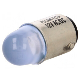 Lampă LED albastră 24V BA15D | Electronic-mag.ro | Componente Electronice