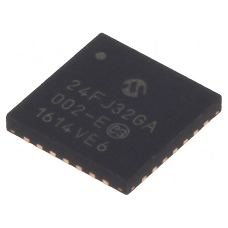 Microcontroler PIC 32kB 32MHz SMD QFN28 PIC24 8kB SRAM | Electronic-mag.ro | Componente Electronice