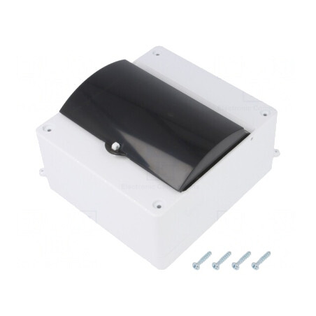 Carcasă modulară albă IP20 6 module 400V | Electronic-mag.ro | Componente Electronice