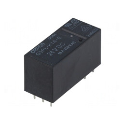 Releu Electromagnetic 24VDC 16A SPST | Electronic-mag.ro | Componente Electronice