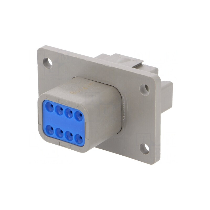 Conector Cablu-Cablu PX0 8 PIN Montare Panou | Electronic-mag.ro | Componente Electronice